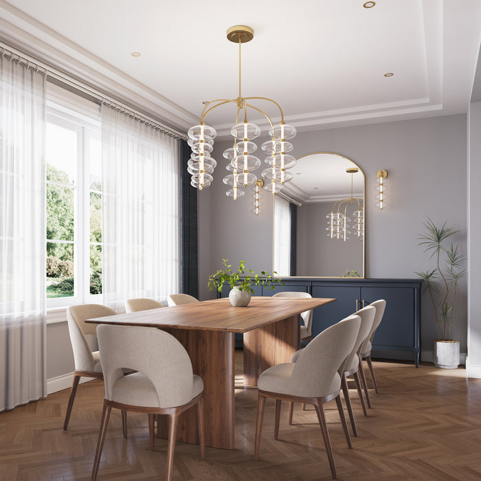 Minka-Lavery - 10529-732-L - LED Chandelier - Bollavino - Legacy Brass