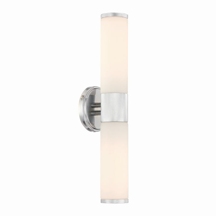 Minka-Lavery - 12062-77 - Two Light Wall Sconce - Voltelle - Chrome