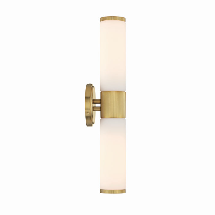 Minka-Lavery - 12062-791 - Two Light Wall Sconce - Voltelle - Brushed Gold