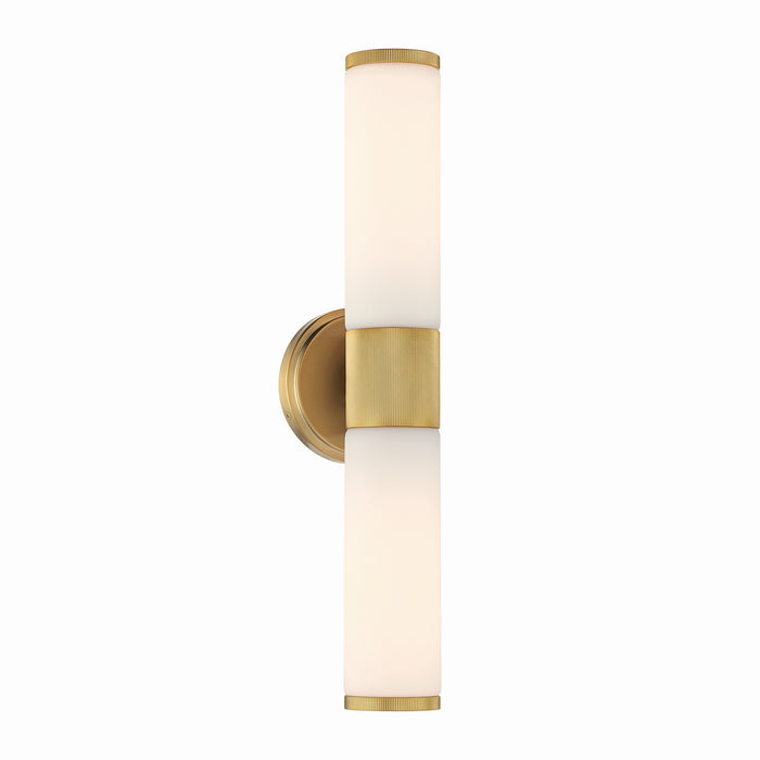 Minka-Lavery - 12062-791 - Two Light Wall Sconce - Voltelle - Brushed Gold