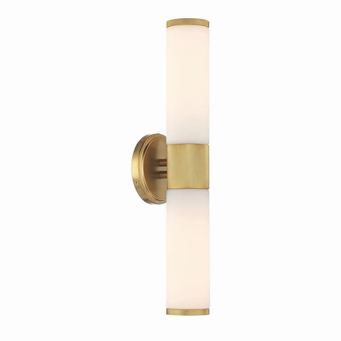 Minka-Lavery - 12062-791 - Two Light Wall Sconce - Voltelle - Brushed Gold