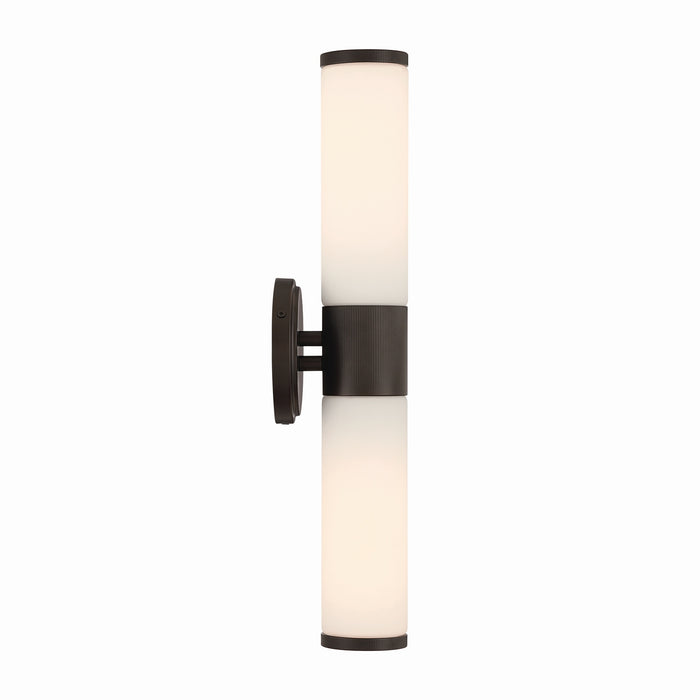 Minka-Lavery - 12062-860 - Two Light Wall Sconce - Voltelle - Dark Bronze