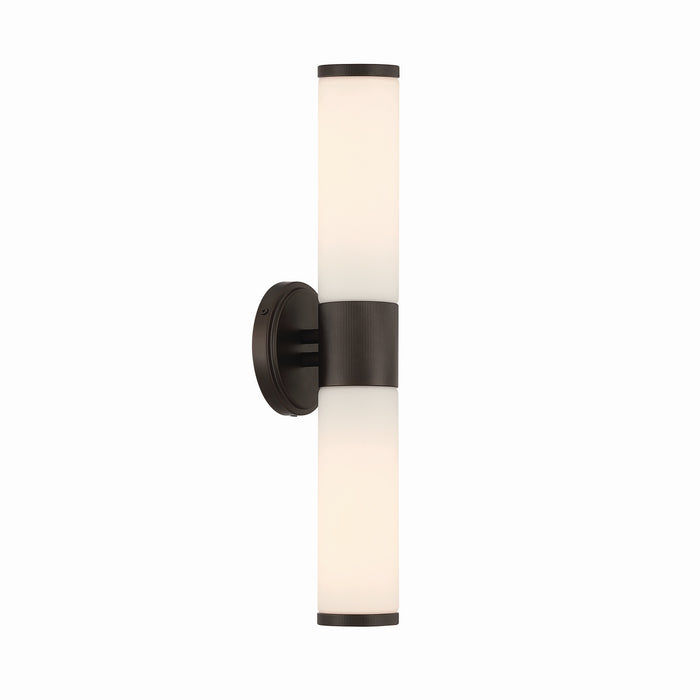 Minka-Lavery - 12062-860 - Two Light Wall Sconce - Voltelle - Dark Bronze