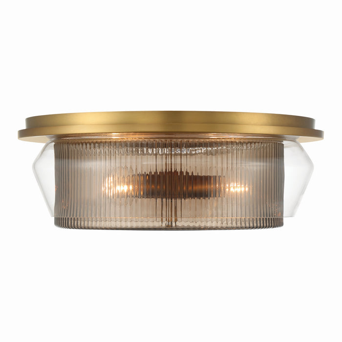 Minka-Lavery - 14014-732 - Four Light Flush Mount - Kiruna - Legacy Brass