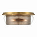 Minka-Lavery - 14014-732 - Four Light Flush Mount - Kiruna - Legacy Brass