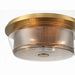 Minka-Lavery - 14014-732 - Four Light Flush Mount - Kiruna - Legacy Brass