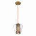 Minka-Lavery - 14015-732 - One Light Mini Pendant - Kiruna - Legacy Brass