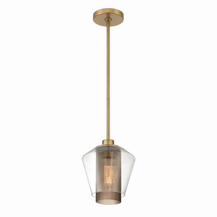 Minka-Lavery - 14015-732 - One Light Mini Pendant - Kiruna - Legacy Brass