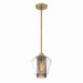 Minka-Lavery - 14015-732 - One Light Mini Pendant - Kiruna - Legacy Brass