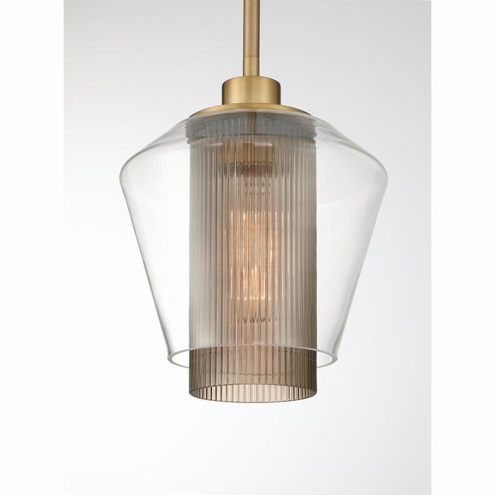 Minka-Lavery - 14015-732 - One Light Mini Pendant - Kiruna - Legacy Brass