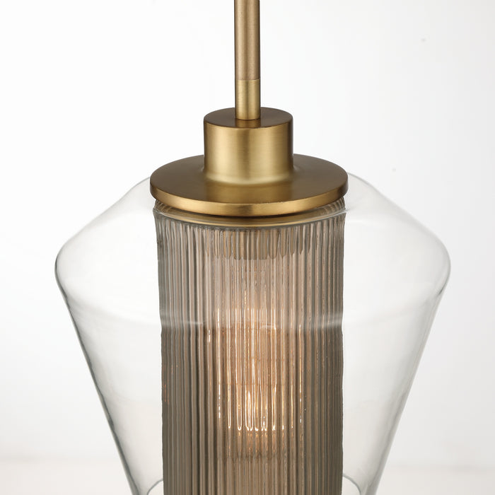 Minka-Lavery - 14015-732 - One Light Mini Pendant - Kiruna - Legacy Brass