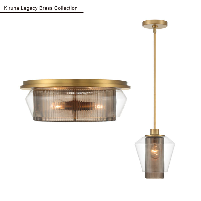 Minka-Lavery - 14015-732 - One Light Mini Pendant - Kiruna - Legacy Brass