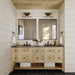 Minka-Lavery - 15022-749 - Two Light Vanity - Wynnfrost - Rustic Gun Metal