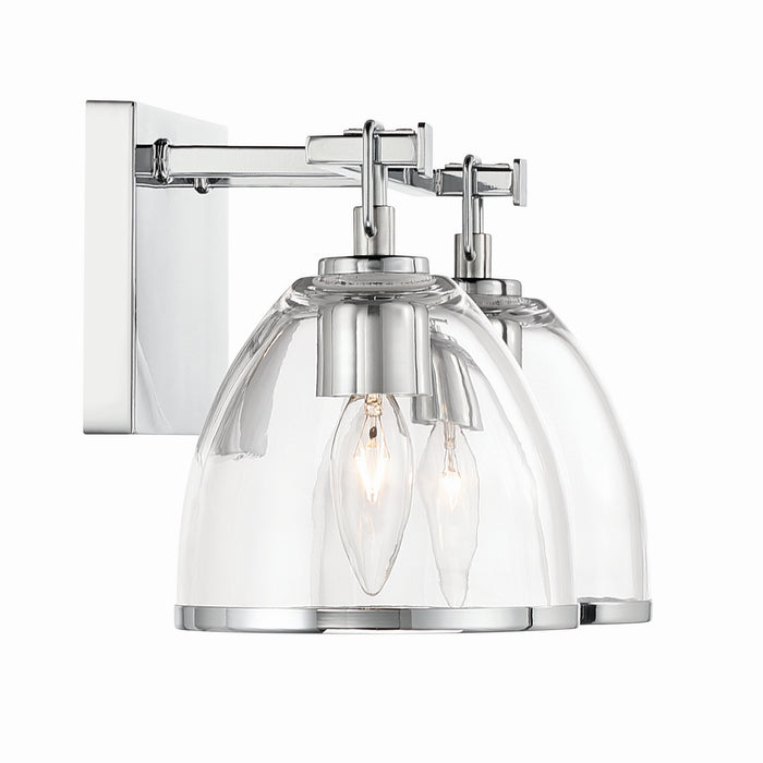 Minka-Lavery - 15022-77 - Two Light Vanity - Wynnfrost - Chrome