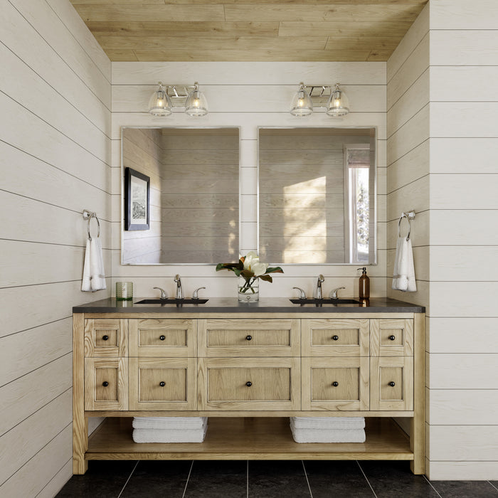 Minka-Lavery - 15022-77 - Two Light Vanity - Wynnfrost - Chrome