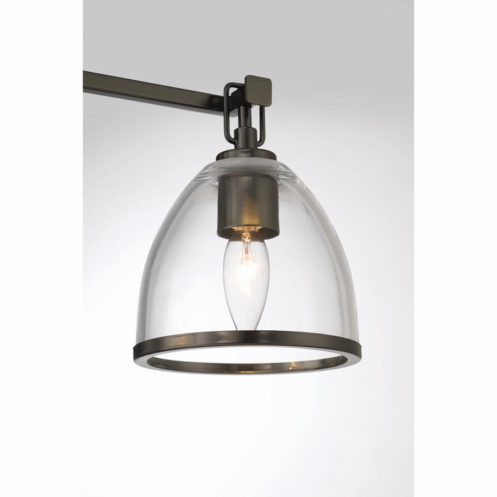 Minka-Lavery - 15023-749 - Three Light Vanity - Wynnfrost - Rustic Gun Metal