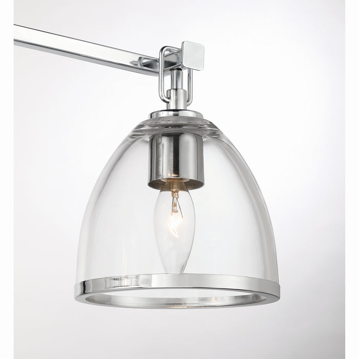 Minka-Lavery - 15023-77 - Three Light Vanity - Wynnfrost - Chrome