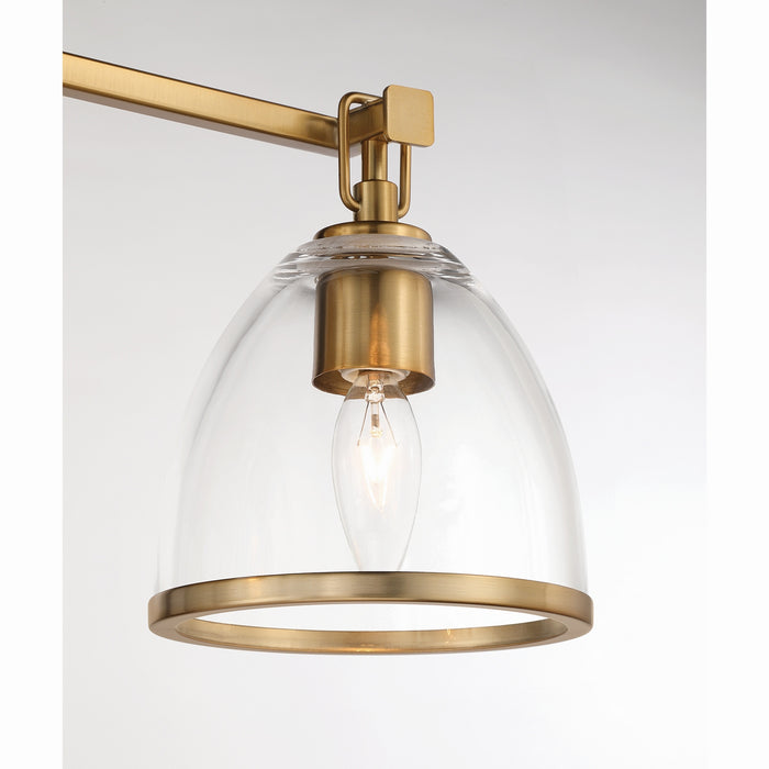 Minka-Lavery - 15023-791 - Three Light Vanity - Wynnfrost - Brushed Gold