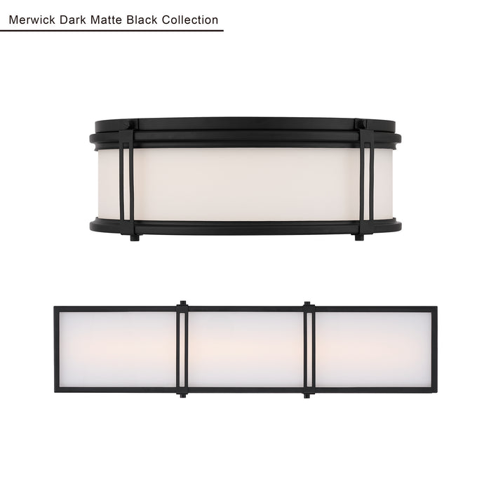 Minka-Lavery - 16013-899-L - LED Bath Bar - Merick - Dark Matte Black