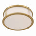 Minka-Lavery - 16014-732-L - LED Flush Mount - Merick - Legacy Brass