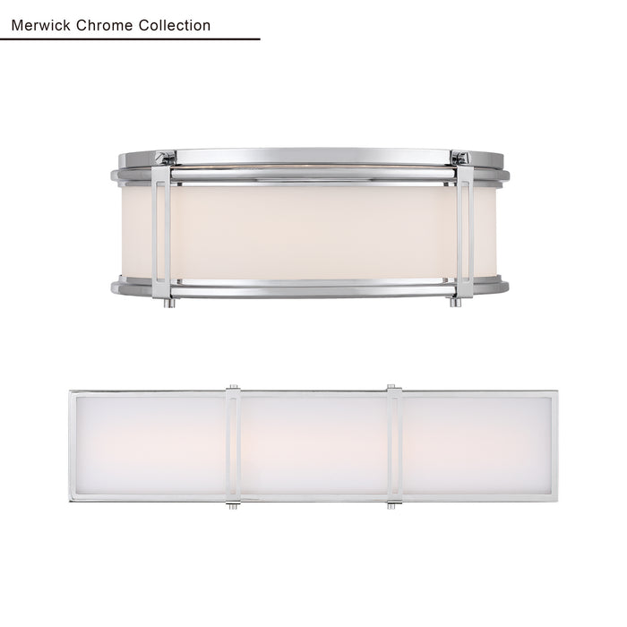 Minka-Lavery - 16014-77-L - LED Flush Mount - Merick - Chrome