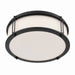 Minka-Lavery - 16014-899-L - LED Flush Mount - Merick - Dark Matte Black
