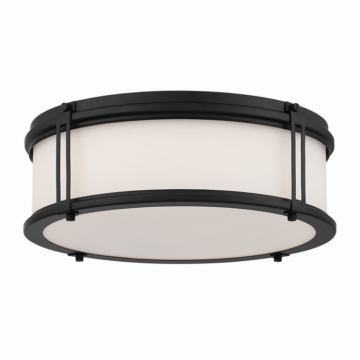 Minka-Lavery - 16014-899-L - LED Flush Mount - Merick - Dark Matte Black