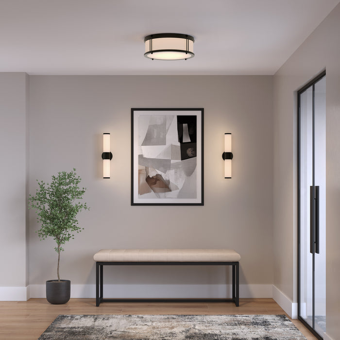 Minka-Lavery - 16014-899-L - LED Flush Mount - Merick - Dark Matte Black