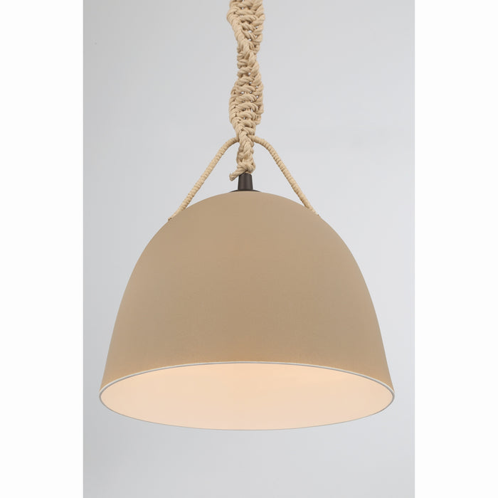 Minka-Lavery - 16065-860 - One Light Pendant - Cordón - Dark Bronze