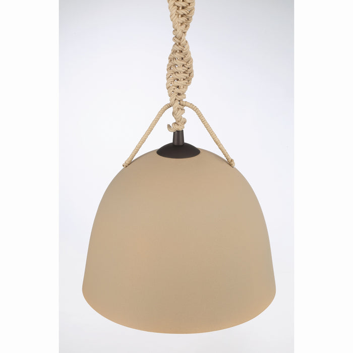 Minka-Lavery - 16065-860 - One Light Pendant - Cordón - Dark Bronze