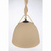 Minka-Lavery - 16065-860 - One Light Pendant - Cordón - Dark Bronze