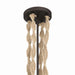 Minka-Lavery - 16066-860 - Four Light Pendant - Cordón - Dark Bronze