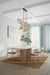 Minka-Lavery - 16067-860 - Three Light Linear Chandelier - Cordón - Dark Bronze