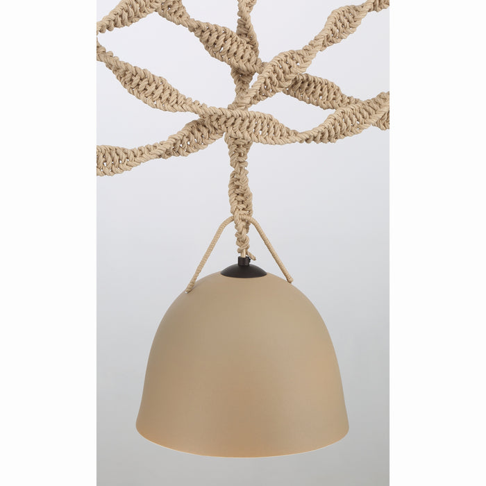 Minka-Lavery - 16067-860 - Three Light Linear Chandelier - Cordón - Dark Bronze
