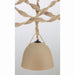 Minka-Lavery - 16067-860 - Three Light Linear Chandelier - Cordón - Dark Bronze
