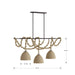 Minka-Lavery - 16067-860 - Three Light Linear Chandelier - Cordón - Dark Bronze
