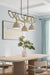 Minka-Lavery - 16067-860 - Three Light Linear Chandelier - Cordón - Dark Bronze