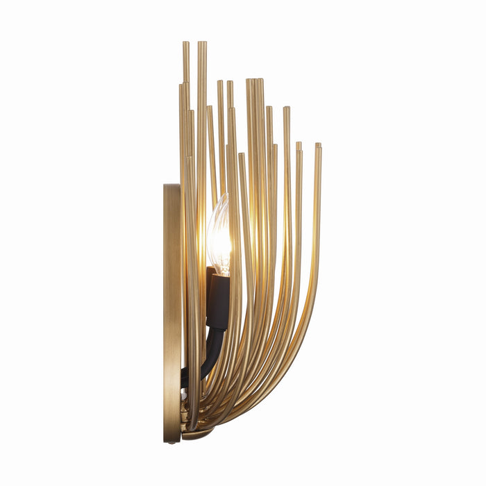 Minka-Lavery - 16202-876 - Two Light Wall Sconce - Florenza - Legacy Brass
