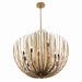 Minka-Lavery - 16209-876 - 12 Light Chandelier - Florenza - Legacy Brass