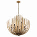 Minka-Lavery - 16209-876 - 12 Light Chandelier - Florenza - Legacy Brass