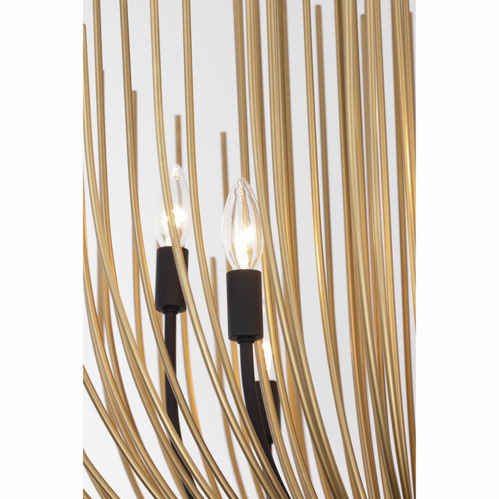 Minka-Lavery - 16209-876 - 12 Light Chandelier - Florenza - Legacy Brass