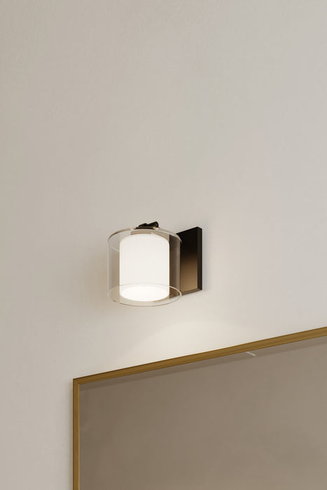 Minka-Lavery - 2061-899 - One Light Bath Sconce - Seville - Dark Matte Black