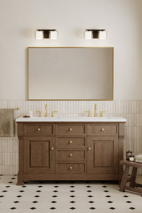 Minka-Lavery - 2062-899 - Two Light Vanity - Seville - Dark Matte Black