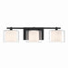 Minka-Lavery - 2063-899 - Three Light Vanity - Seville - Dark Matte Black