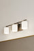 Minka-Lavery - 2063-899 - Three Light Vanity - Seville - Dark Matte Black