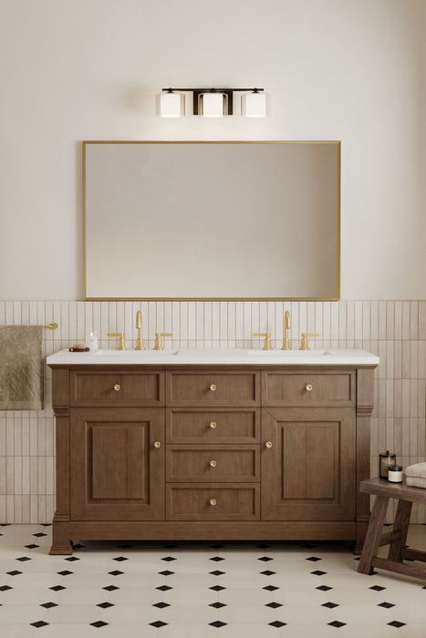 Minka-Lavery - 2063-899 - Three Light Vanity - Seville - Dark Matte Black