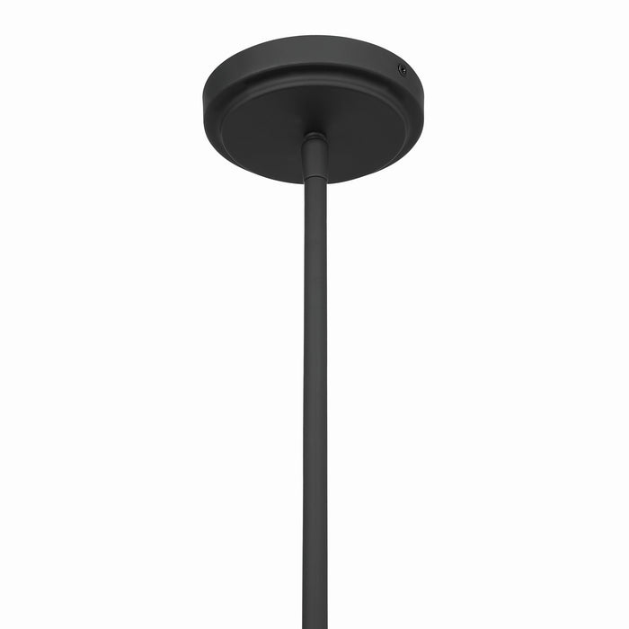 Minka-Lavery - 2065-899 - Six Light Chandelier - Seville - Dark Matte Black