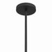 Minka-Lavery - 2066-899 - One Light Convertible Pendant/Semi-Flush Mount - Seville - Dark Matte Black