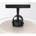 Minka-Lavery - 2066-899 - One Light Convertible Pendant/Semi-Flush Mount - Seville - Dark Matte Black