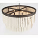 Minka-Lavery - 2079-860 - Nine Light Pendant - Briscade - Dark Bronze